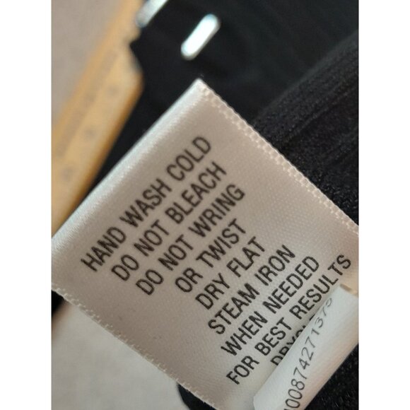 Womens Y2K Clubwear Ribbed Knit Silk Blend Buckle Accent Bodycon Sz Small Top - Picture 6 of 8